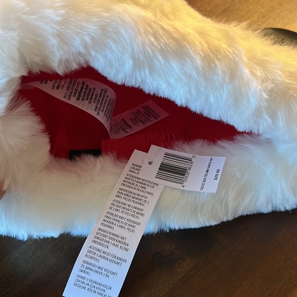 Disney | Mickey Mouse Quilted Santa Hat - Picture 2 of 5